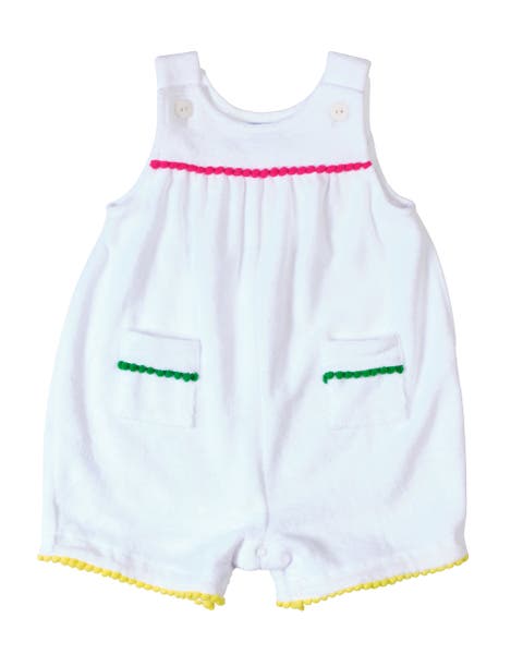 Terry Romper With Pom Poms (Baby)