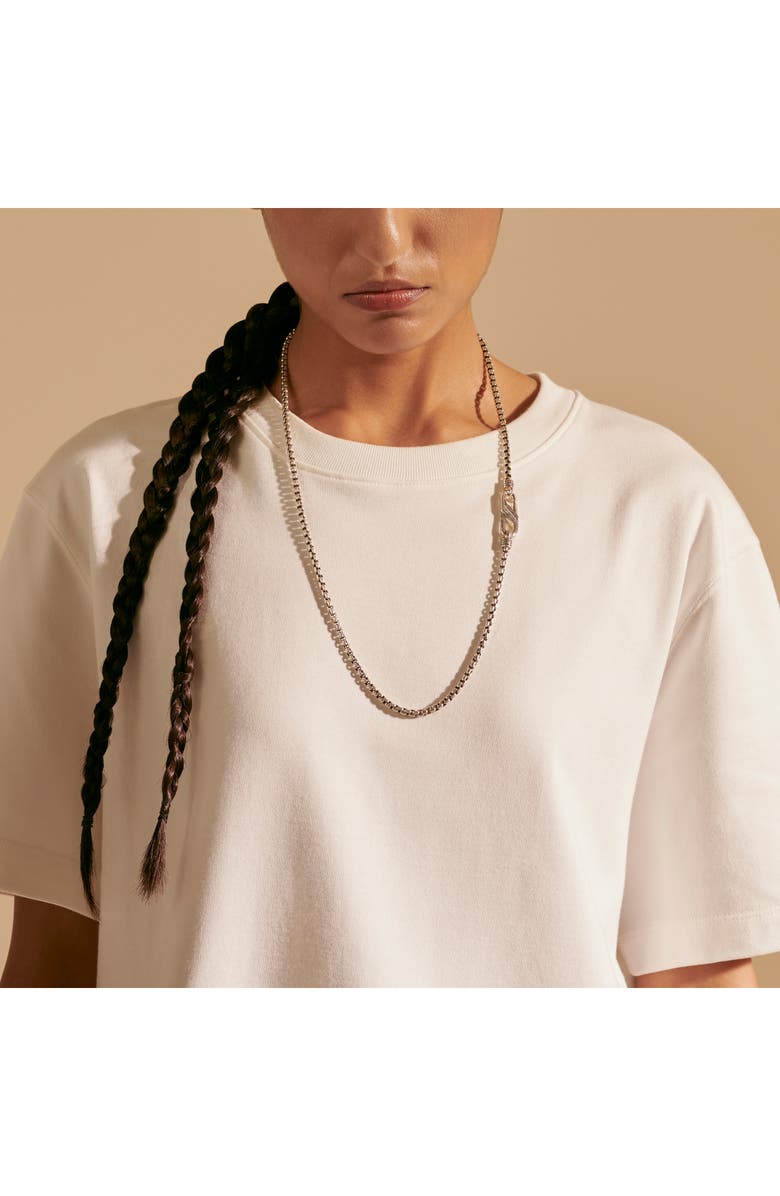 John Hardy Men's Classic Box Chain 4mm Necklace, Alternate, color,