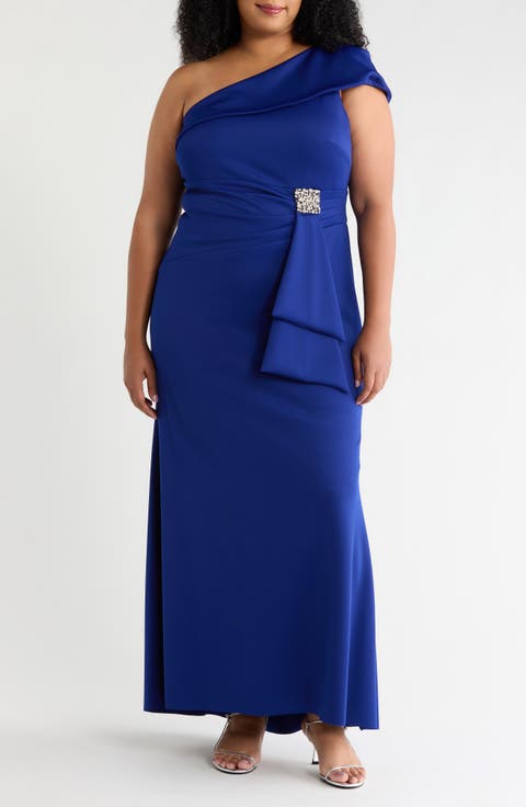 One-Shoulder Gown