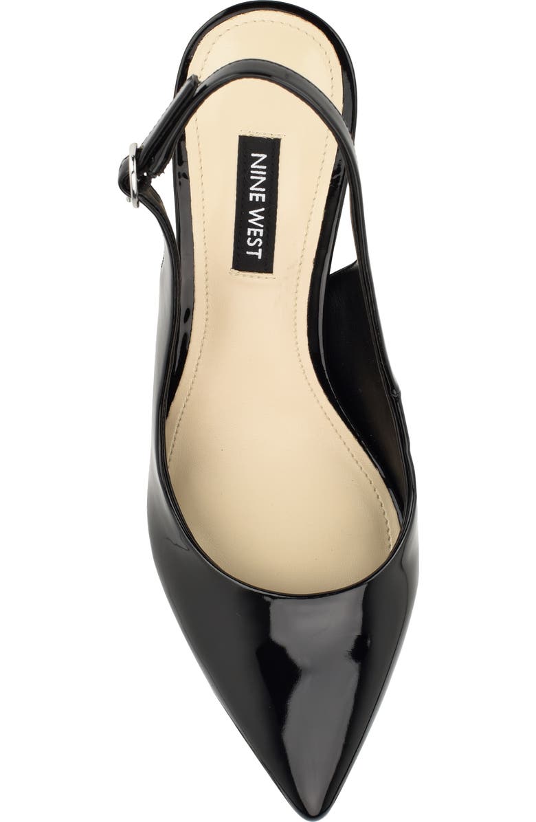 Nine West Menora Slingback Pointed Toe Pump, Alternate, color,