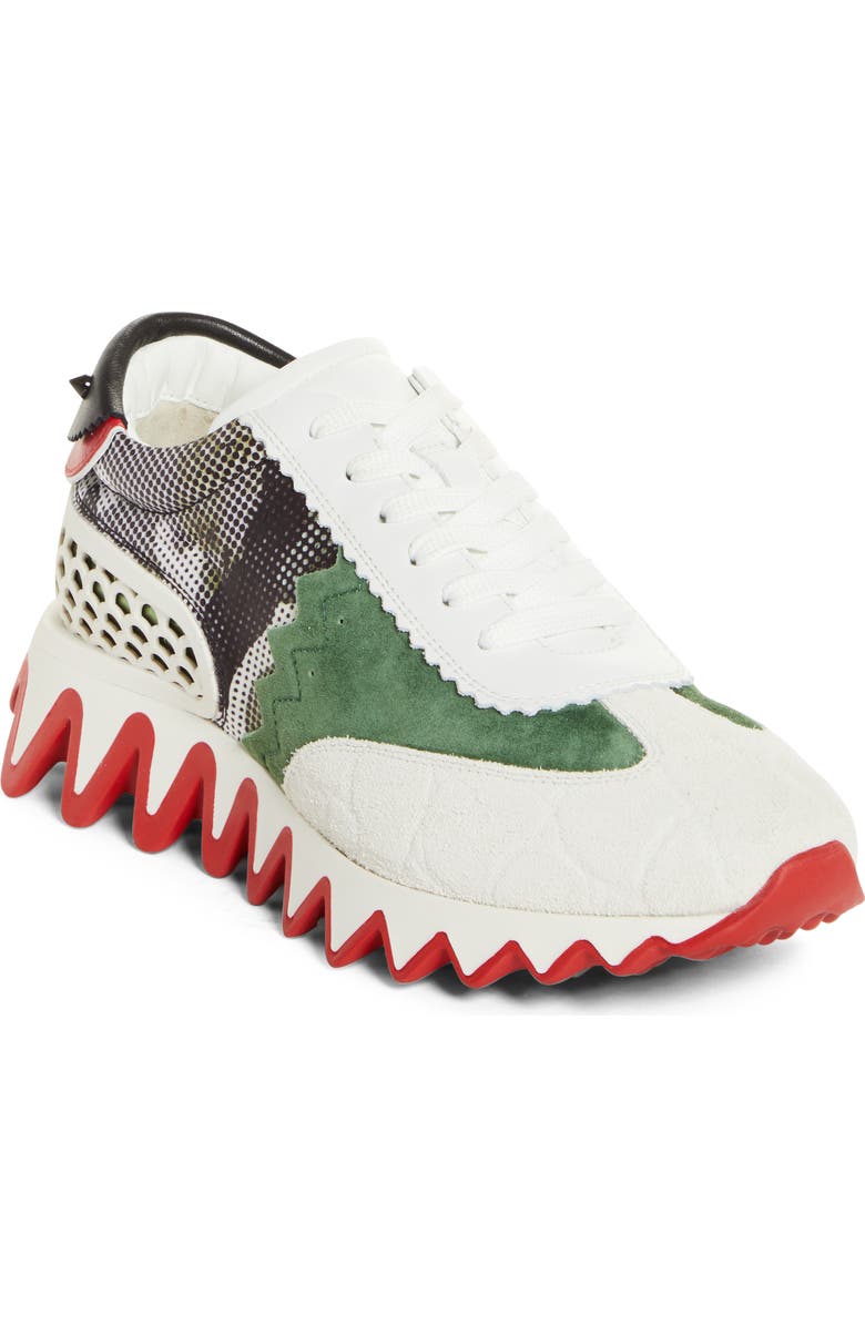 Christian Louboutin Loubishark Donna Sneaker, Main, color,