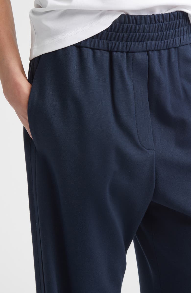 Eleventy Elastic Waist Knit Pants, Alternate, color, 11 Blue