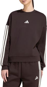 adidas Essentials 3-Stripes Fleece Sweatshirt