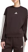adidas Essentials 3-Stripes Fleece Sweatshirt