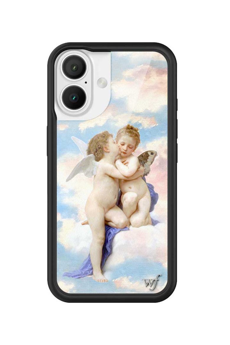Angels iPhone Case, Alternate, color, Blue