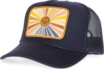 Sunray Smile Patch Trucker Hat