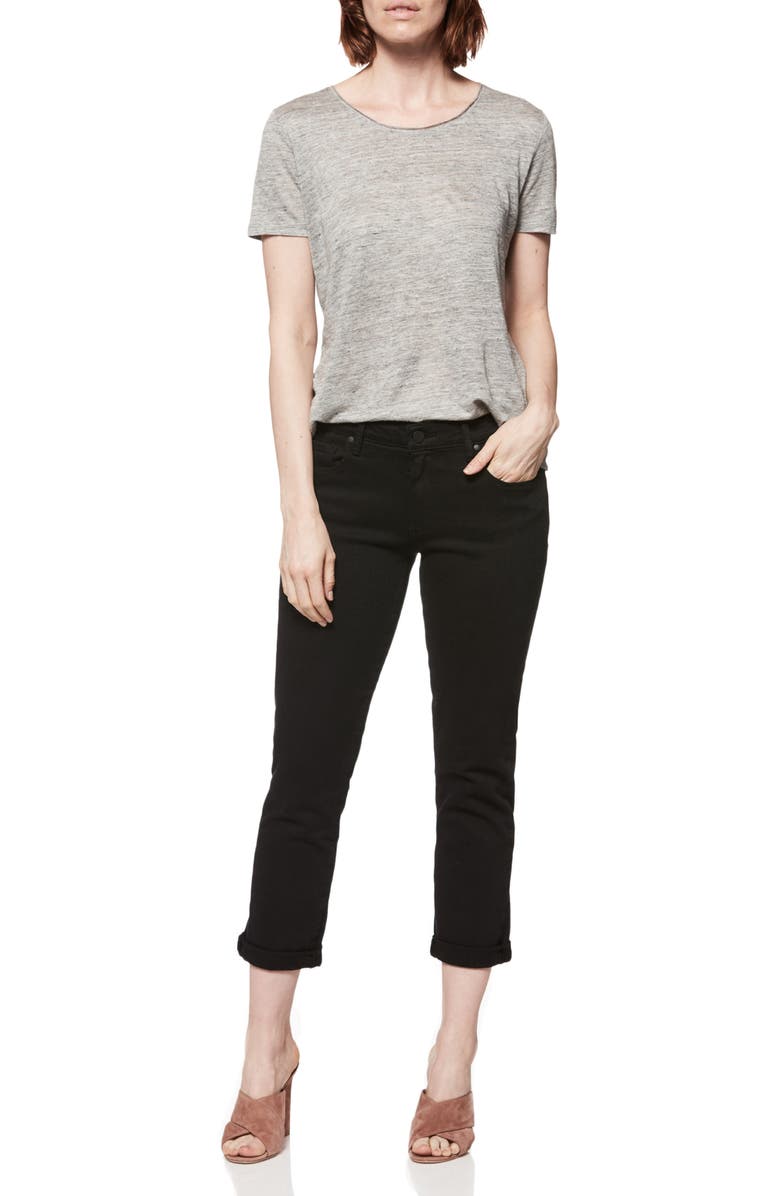 PAIGE Brigitte Crop Boyfriend Jeans, Alternate, color, 