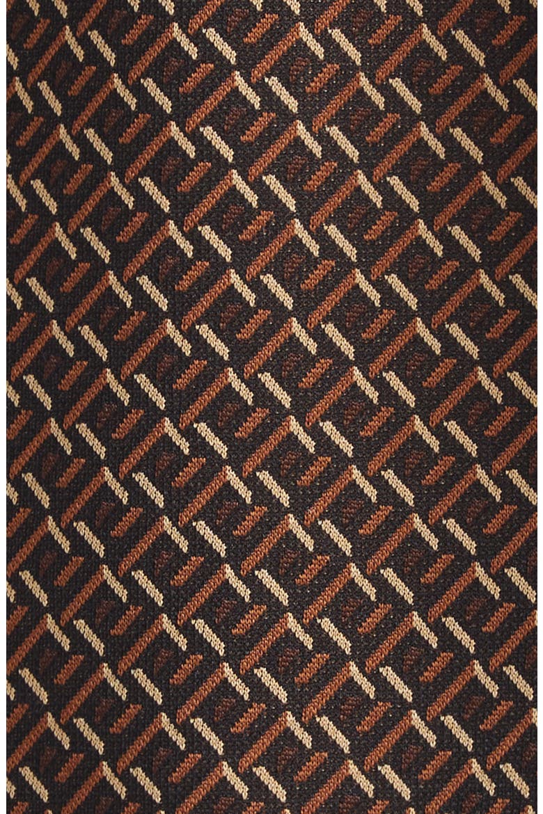 Hooded Jacquard Track Jacket, Alternate, color, BROWN/ CARAMEL/ CAMEL