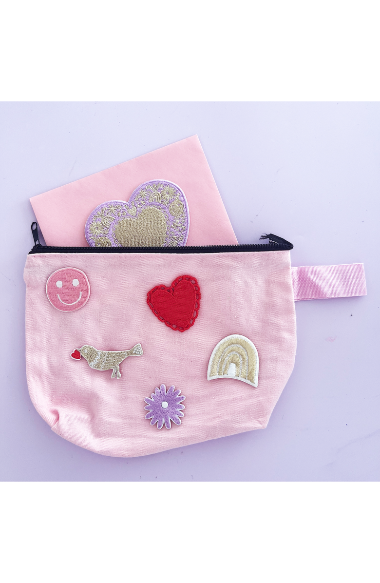 Daydream Society Valentine's Day Heart Patches, Alternate, color, In My Heart Patch Set