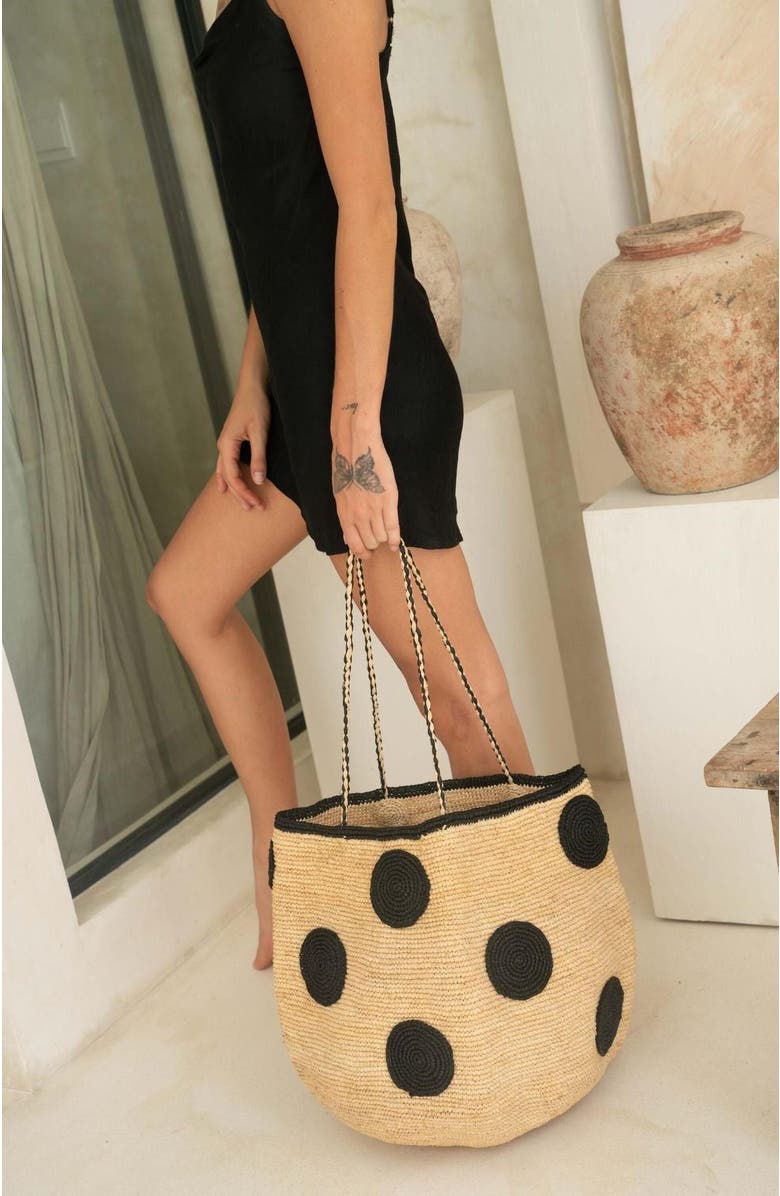 Zanatany Concepts Biscotty Tote Bag, Alternate, color, Black