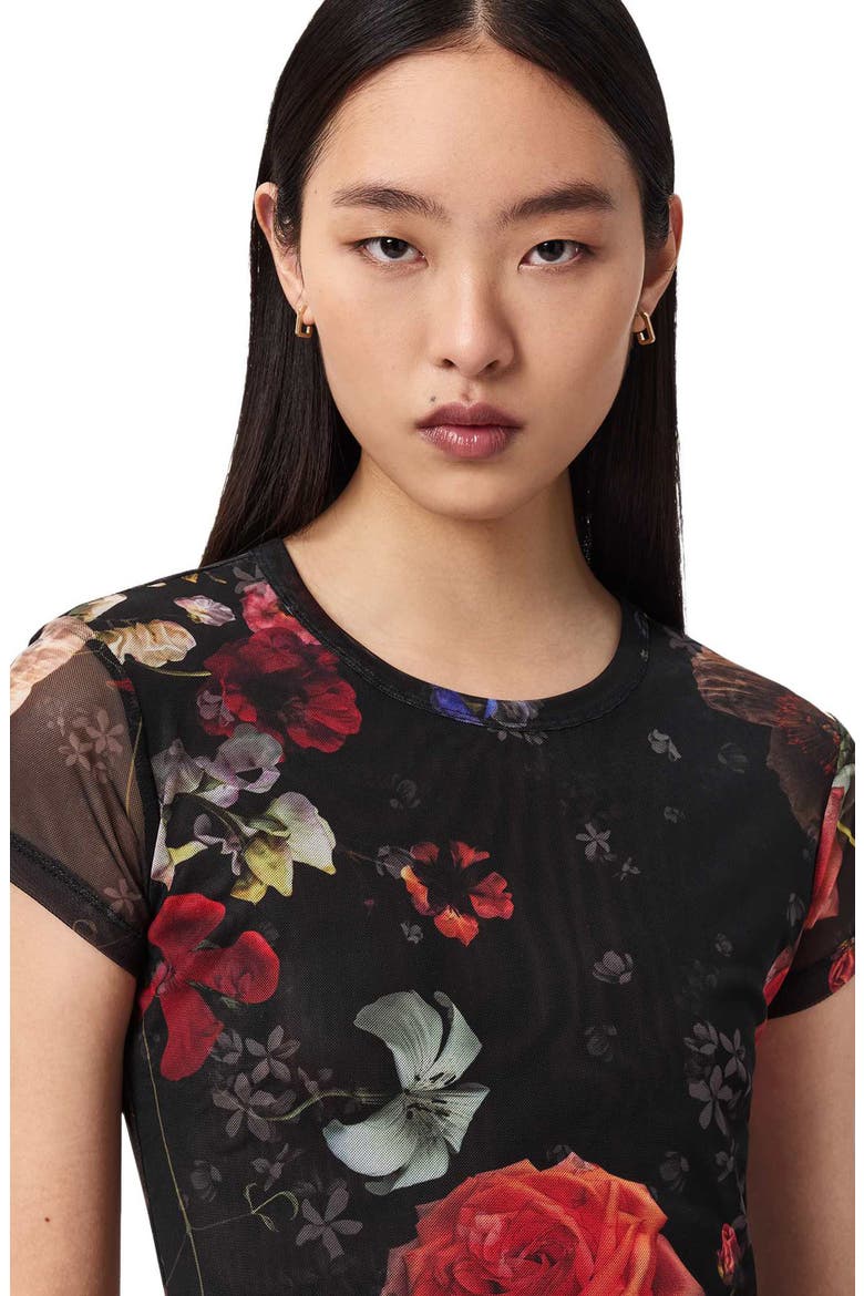 Ellie Mesh T-Shirt, Alternate, color, HAZE BLACK