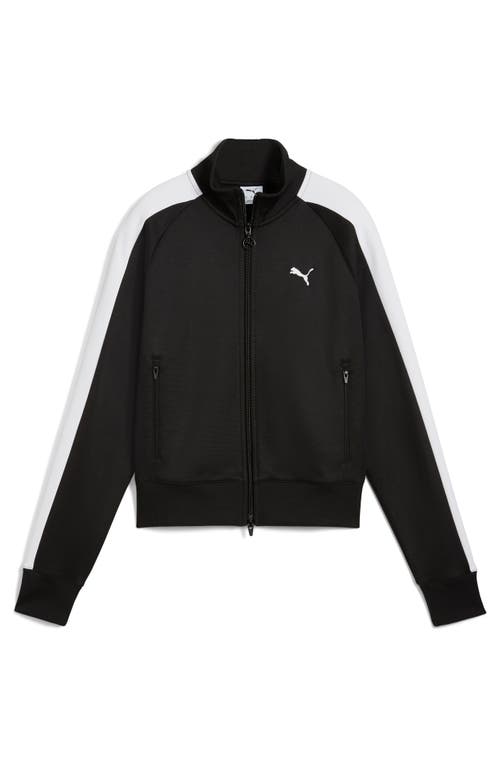 Puma T7 Always On Crop Track Jacket In  Black