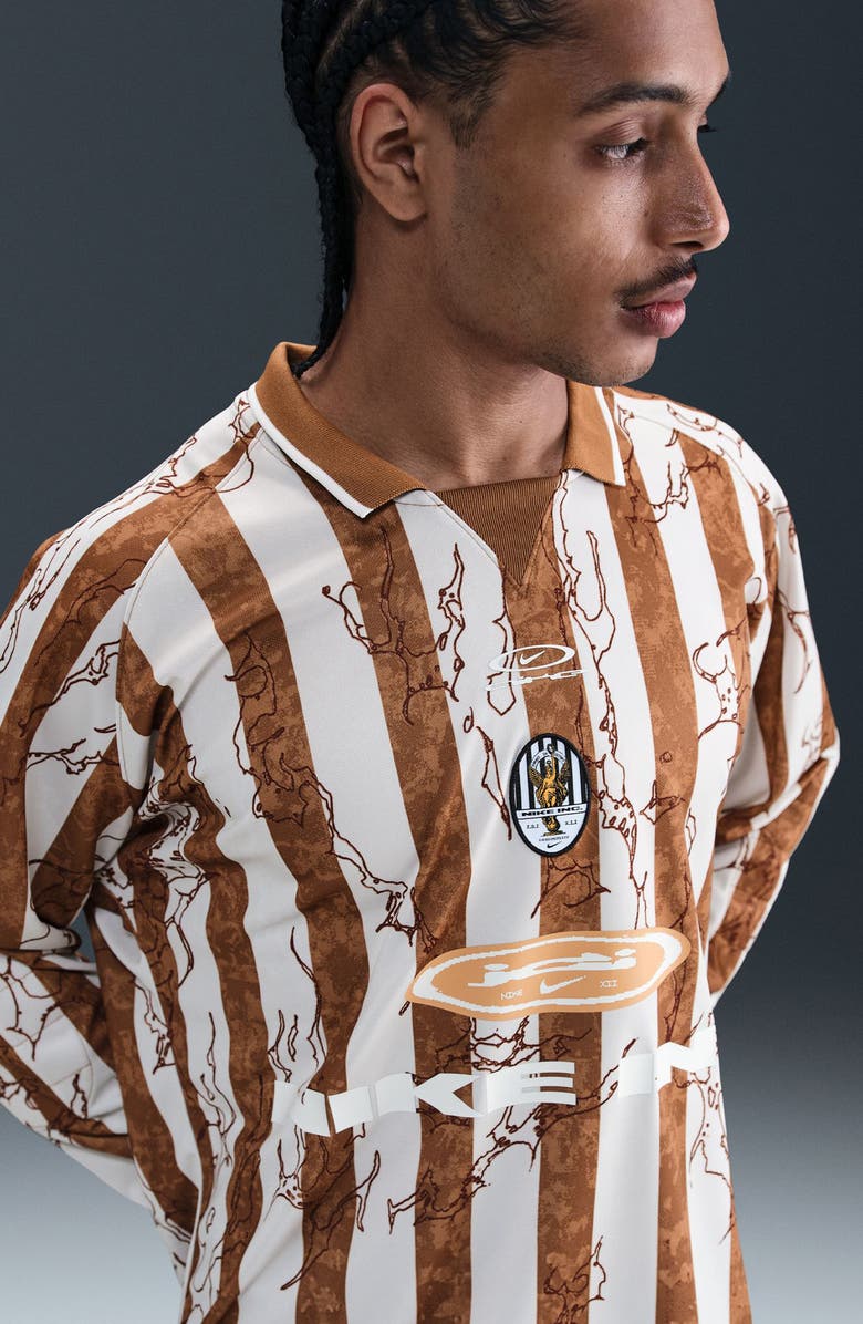 Nike Air Long Sleeve Jersey, Alternate, color, Light British Tan