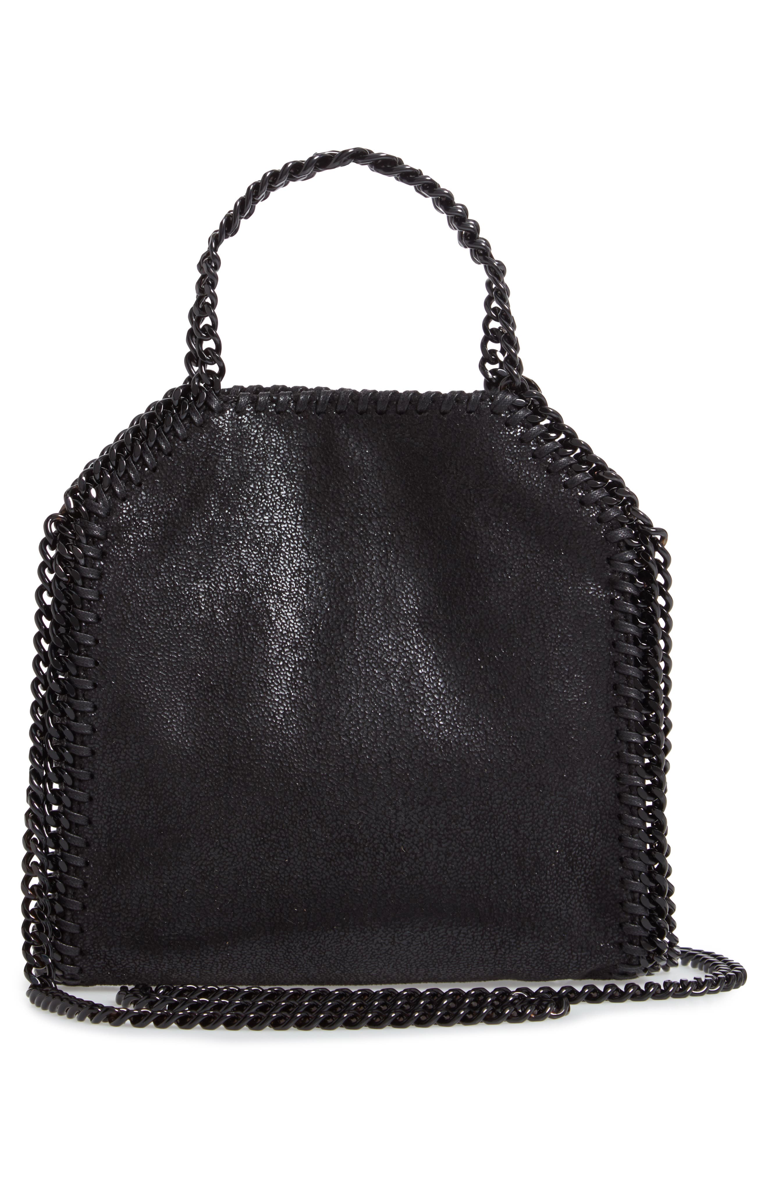 Stella McCartney Tiny Falabella Faux Leather Tote, Alternate, color, 