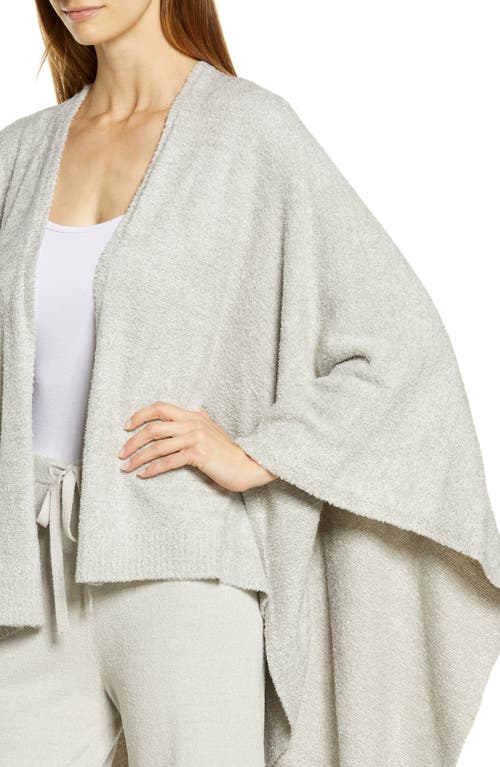 Barefoot Dreams Open Front Wrap In Gray