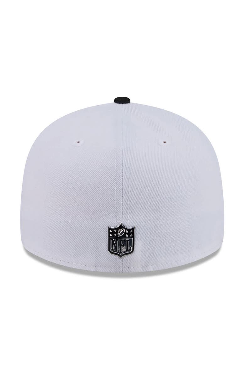 New Era Men's New Era  White/Black Dallas Cowboys 2026 NFL Draft Pre-Curved 59FIFTY Fitted Hat, Alternate, color, White