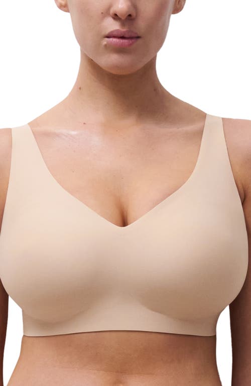 Chantelle Lingerie Softstretch Power V-neck Wireless Bra In Pink