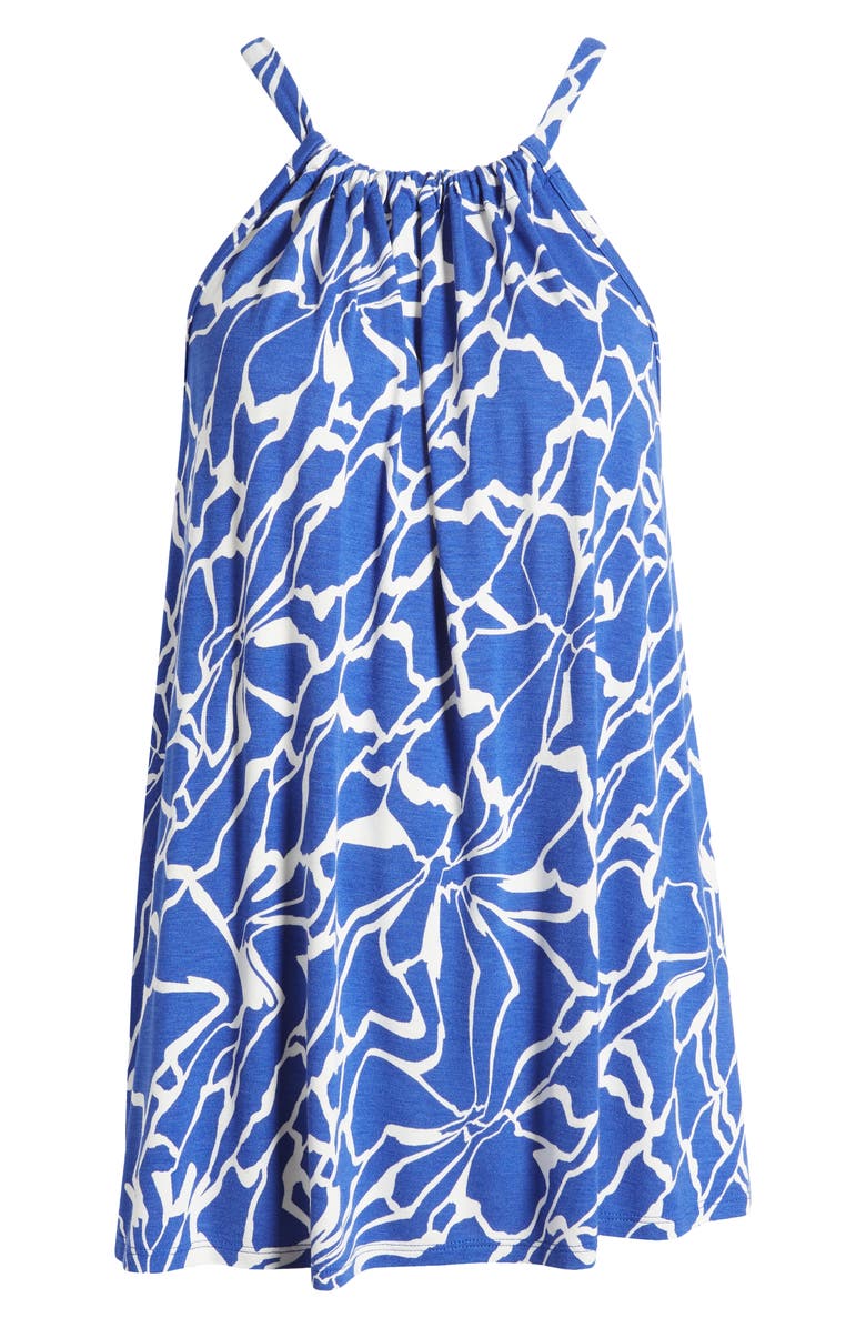 Loveappella Print Tank, Alternate, color, Electric Blue