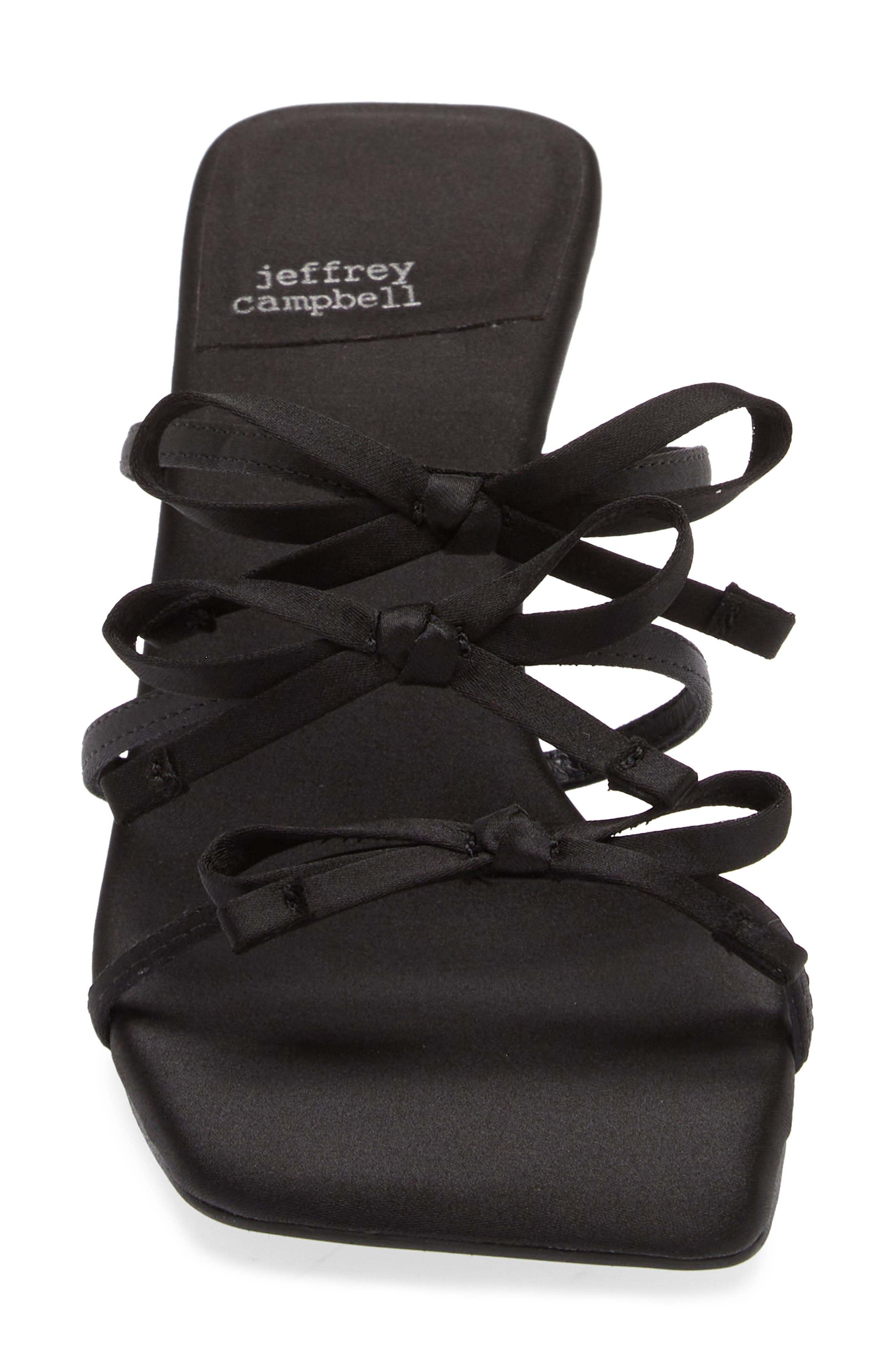 Bowz Slide Sandal, Alternate, color, BLACK SATIN