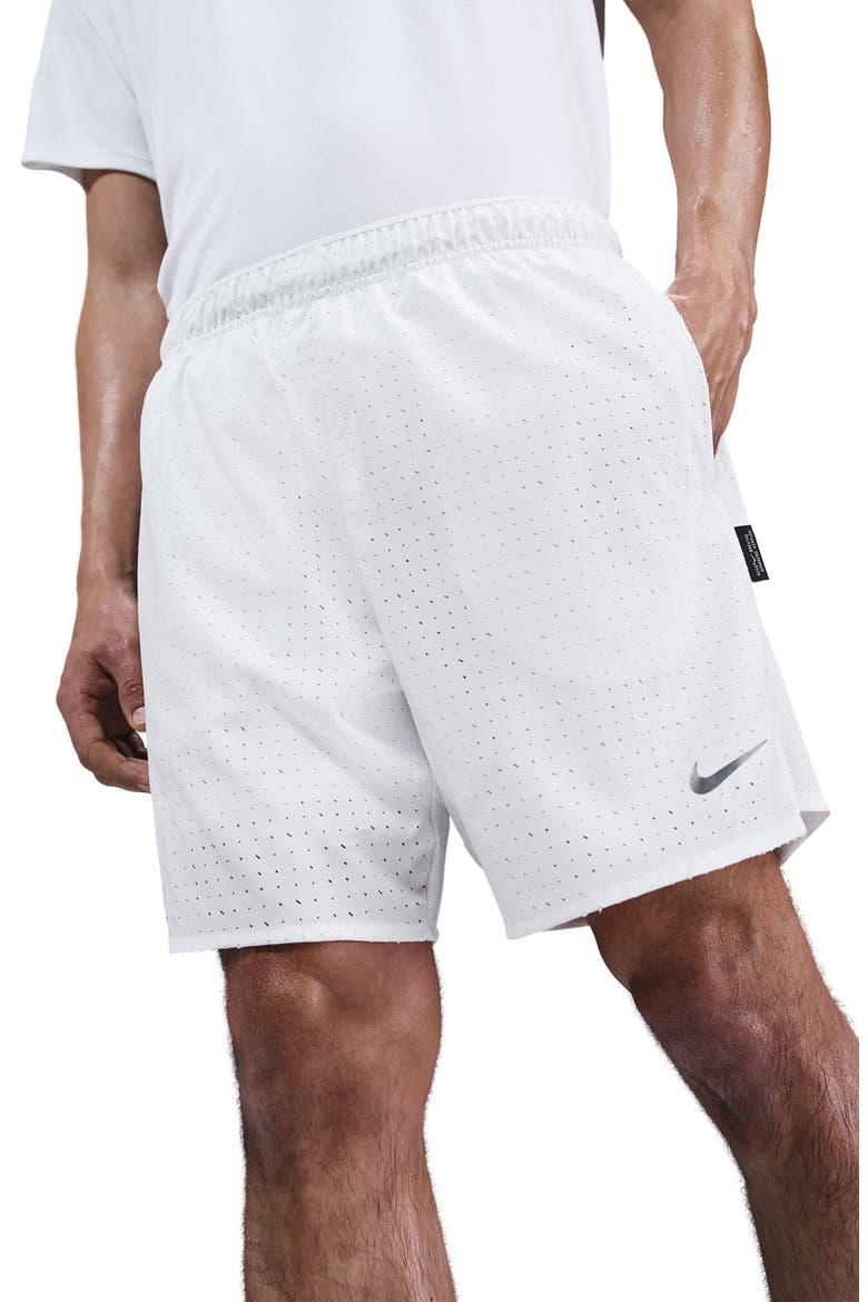 Dri-FIT Challenger Breathe 7-Inch Training Shorts, Alternate, color, SUMMIT WHITE/ REFLECTIVE SILVE