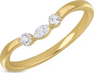 Bony Levy Maya 18k Gold Diamond Stackable Ring