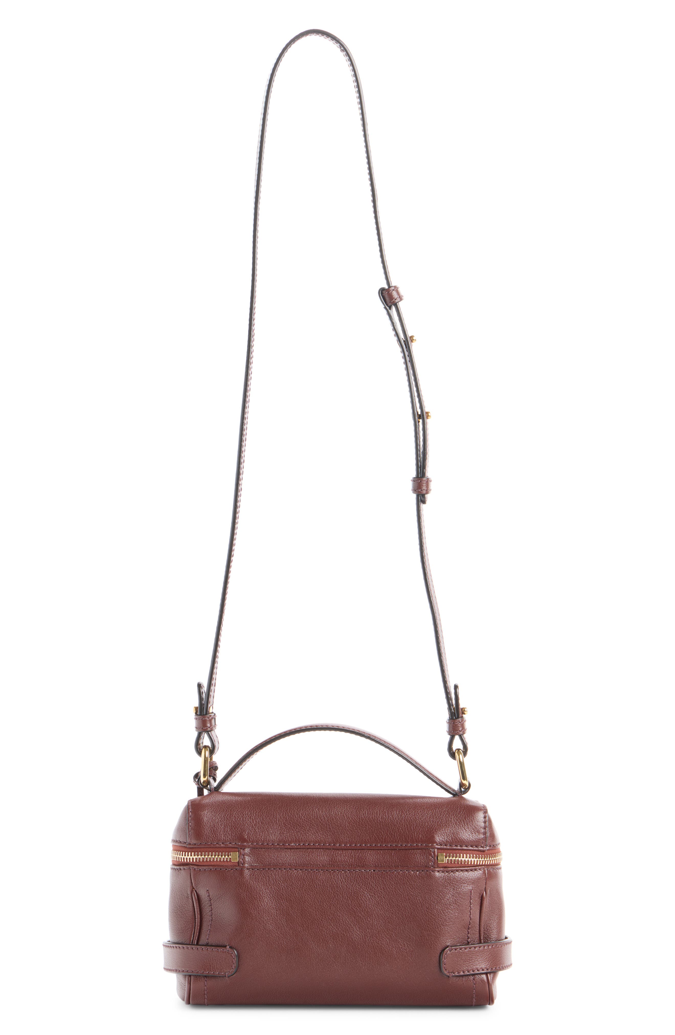 Small Paddington Leather Crossbody Bag, Alternate, color, CRAFTY BROWN