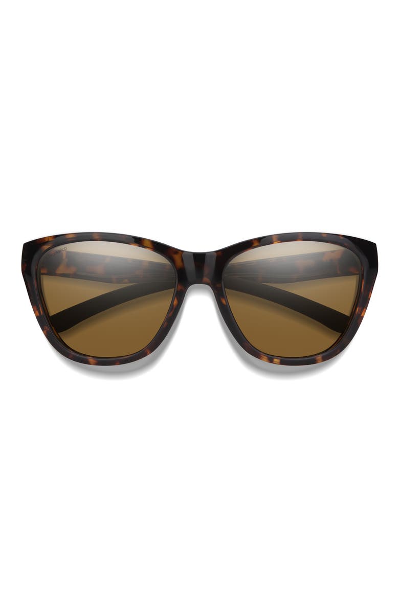 Shoal 58mm ChromaPop Polarized Wraparound Sunglasses, Main, color, TORTOISE / CHROMAPOP GLASS POLARIZED BROWN