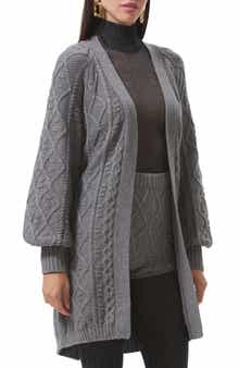 AFRM Bartow Longline Open Front Cardigan