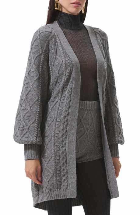 AFRM Bartow Longline Open Front Cardigan