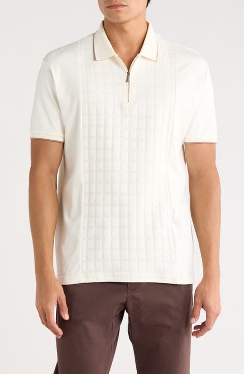 Tipped & Textured Polo