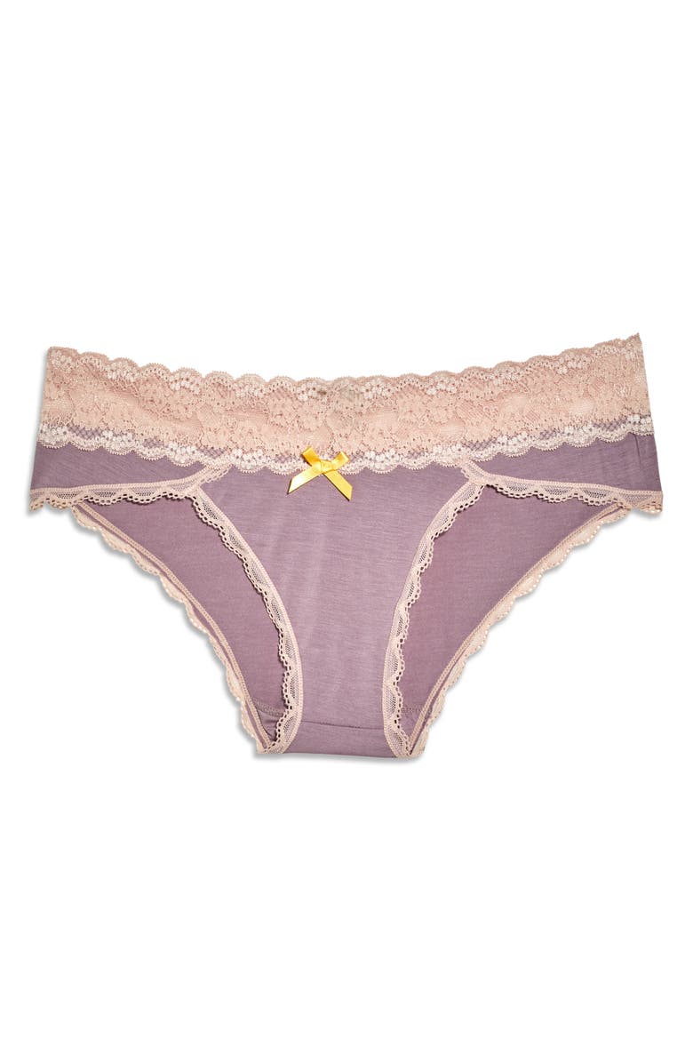 Honeydew Intimates Ahna Hipster Panties, Alternate, color, 