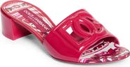 Dolce&Gabbana Interlock Logo Slide Sandal