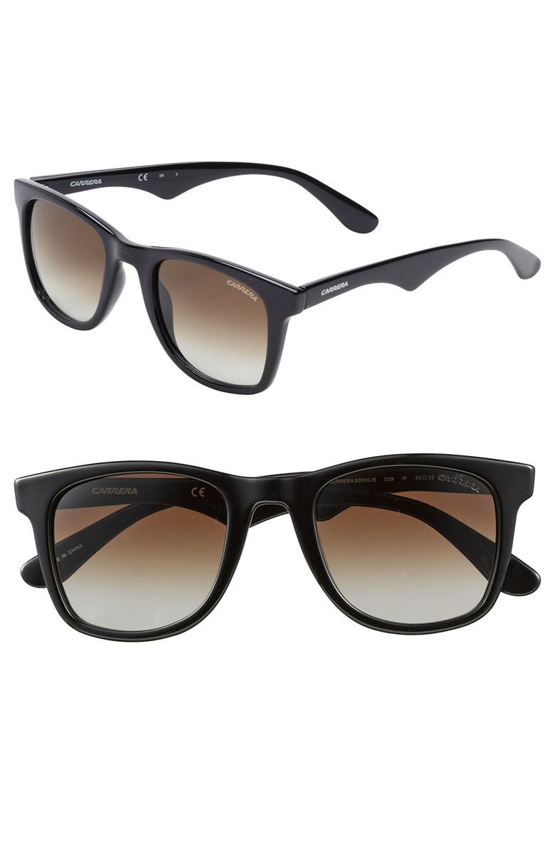 Carrera Eyewear '6000' 50mm Sunglasses, Main, color, 