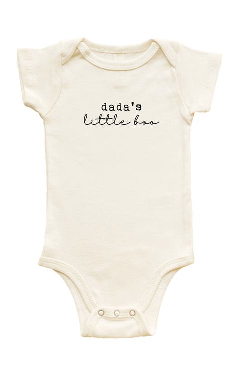 Dada's Little Boo Organic Baby Bodysuit