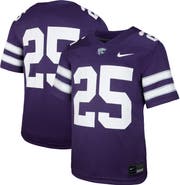 Nike Youth Nike #25 Purple Kansas State Wildcats Untouchable Replica Game Jersey