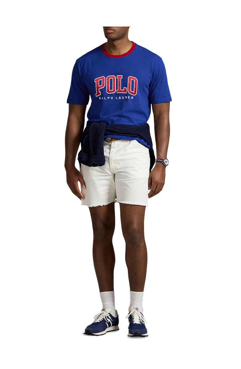Polo Ralph Lauren Big & Tall Logo Jersey T-Shirt, Alternate, color, Sapphire Star Blue