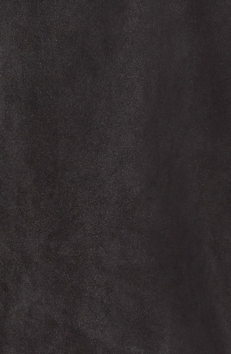 John Varvatos Slim Fit Leather Sport Coat, Alternate, color, 