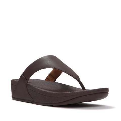 Lulu Leather Toe Post Sandal