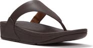 FitFlop Lulu Leather Toe Post Sandal