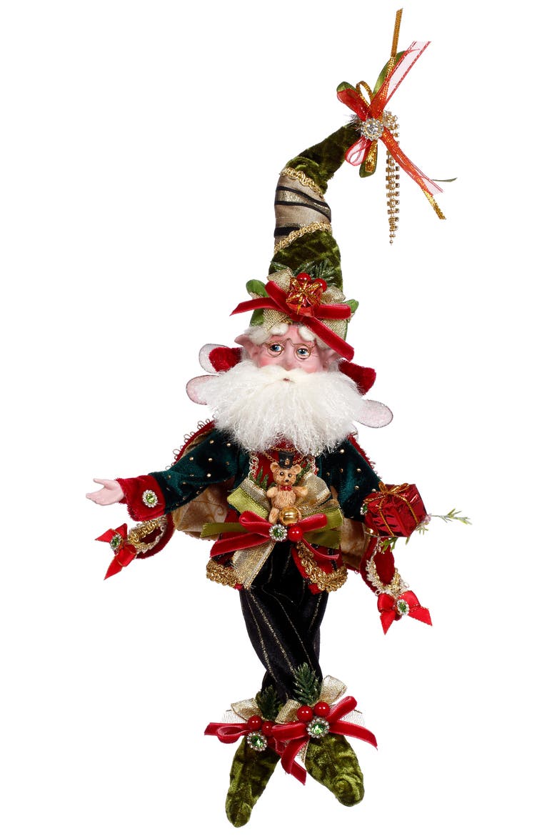 Stocking Fairy, Small, Main, color, Red
