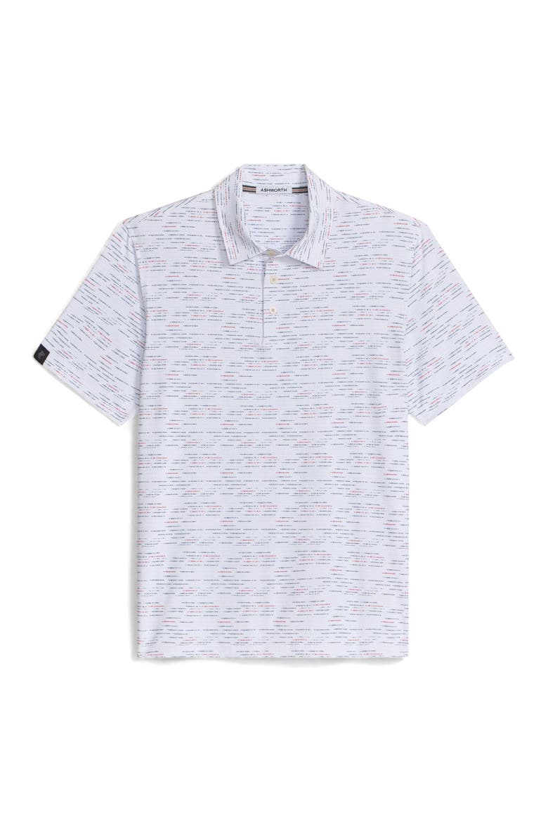 Matrix Polo, Alternate, color, White/Core Red