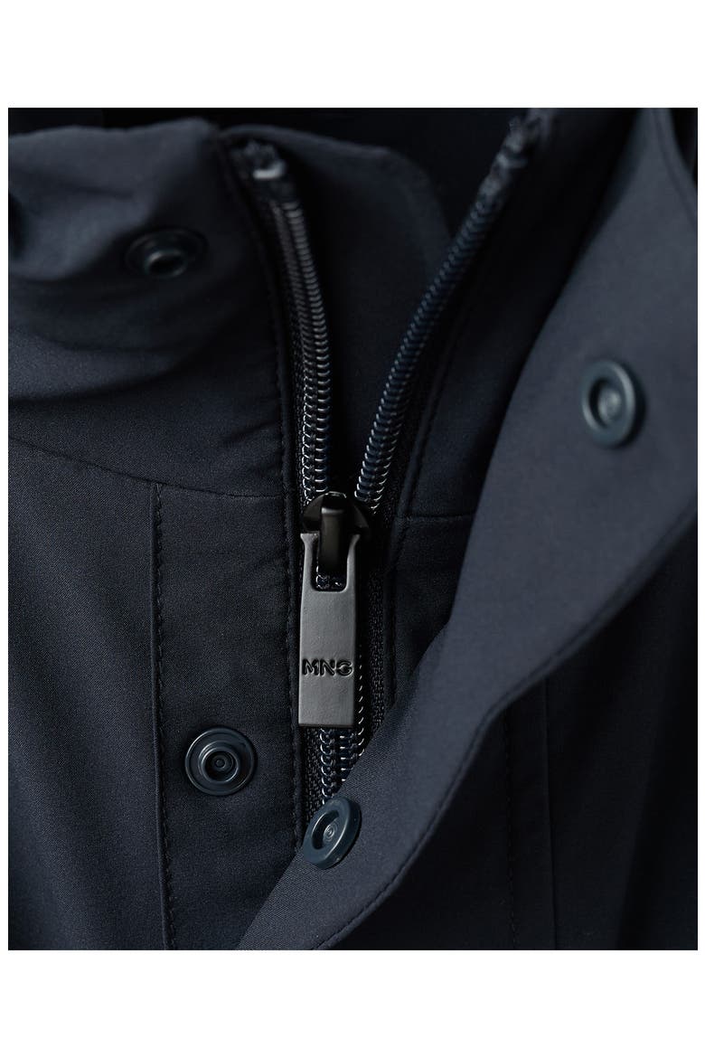 Water Repellent Thermolite® Jacket, Alternate, color, NAVY