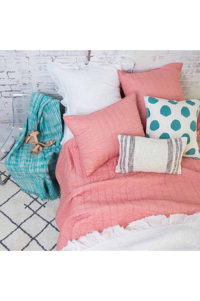 Channel Stitch Quilt, Alternate, color, Pink