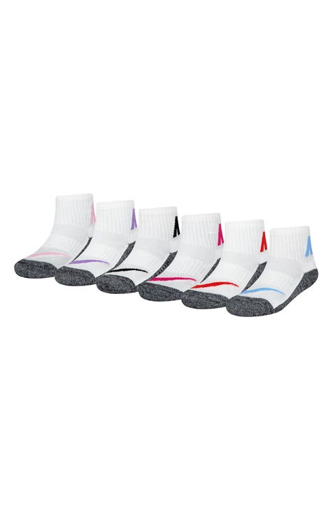 Kids' Just Do It 4-Pack Cushioned No-Show Socks (Big Kid)