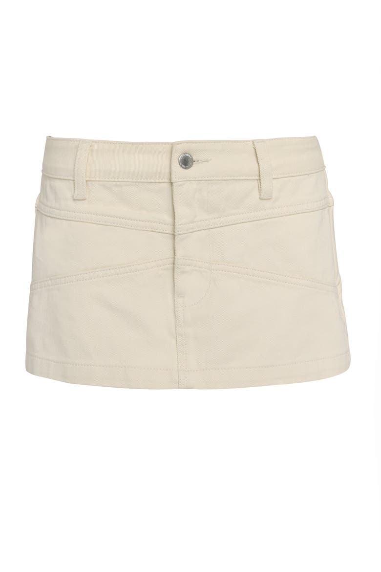 Elira Mini Skirt, Alternate, color, Cream