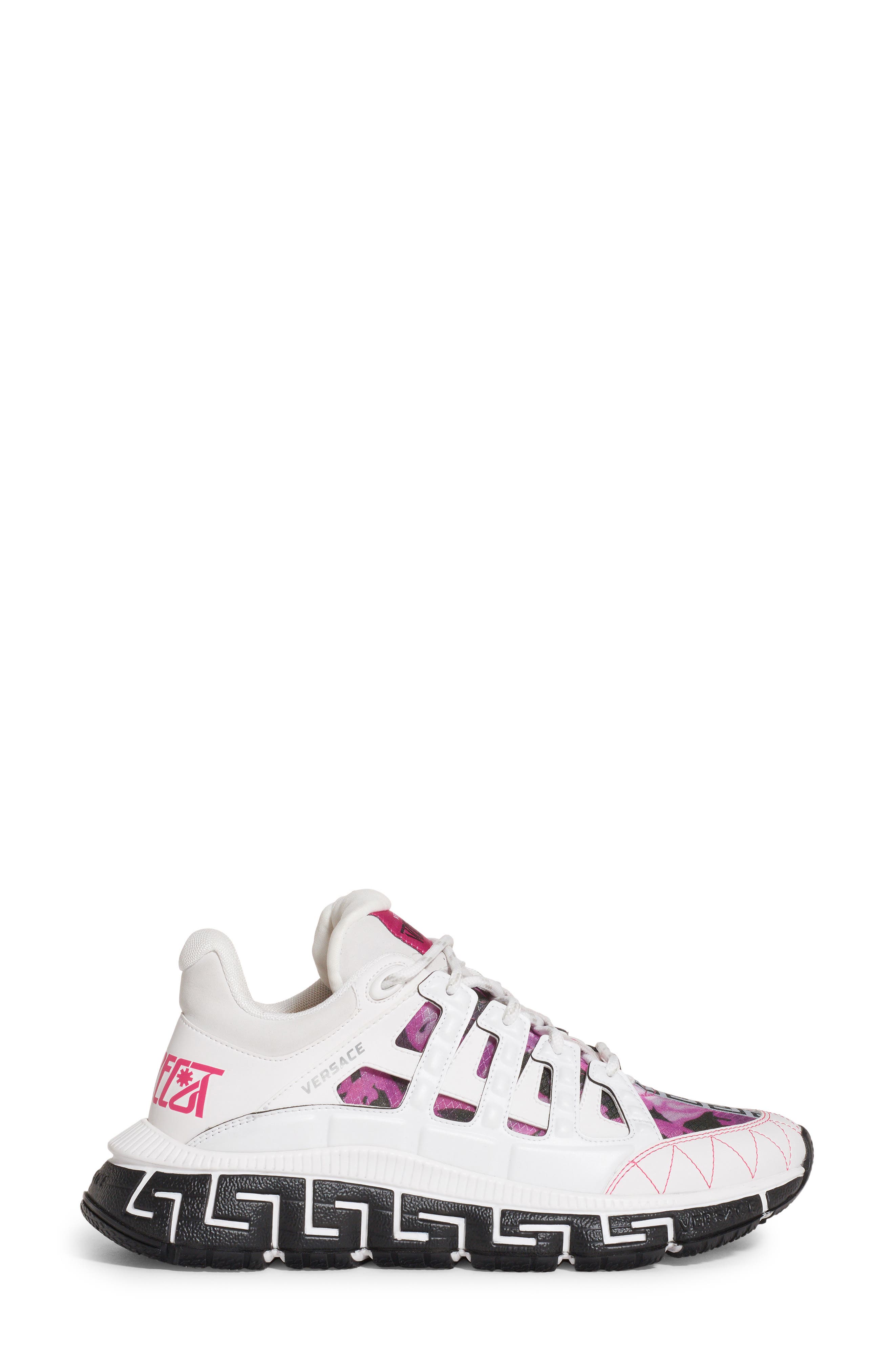 Versace Trigreca Low Top Sneaker, Alternate, color, 