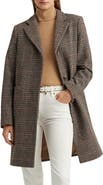 Lauren Ralph Lauren Reefer Wool Blend Coat