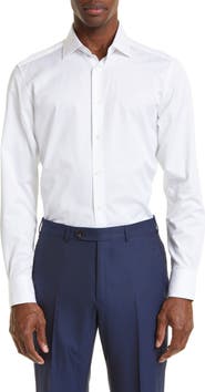 ZEGNA Trofeo Milano Cotton Button-Up Shirt