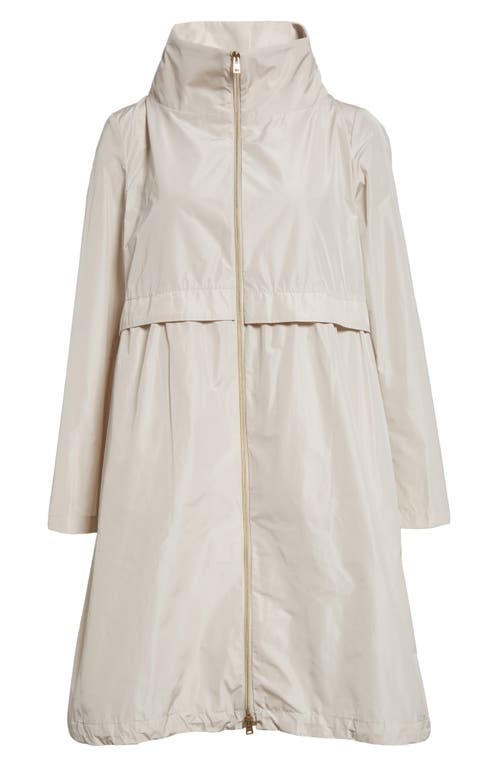 Herno New Techno Taffeta' ロング パーカ In Champagne