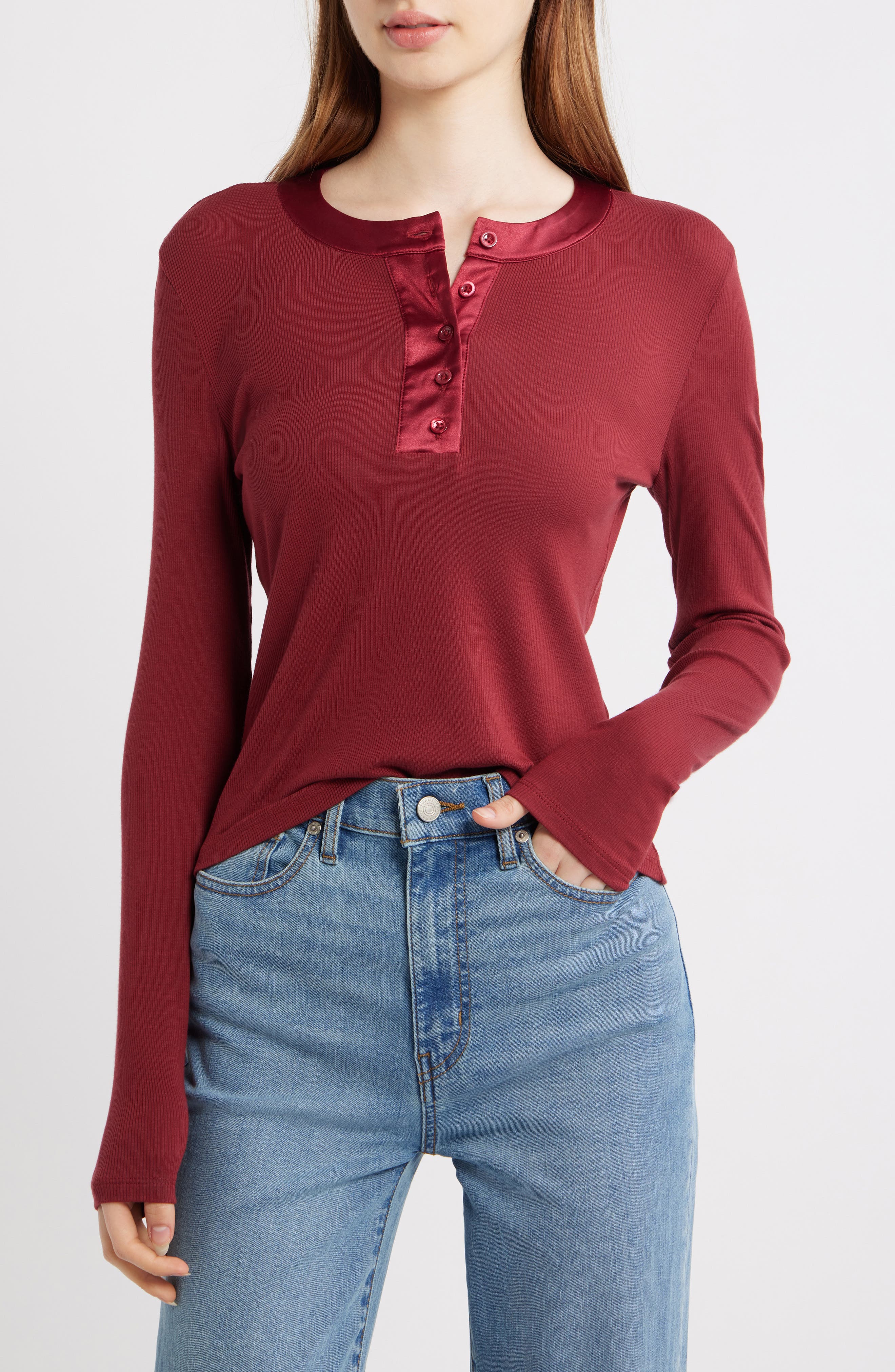 selected BURGUNDY